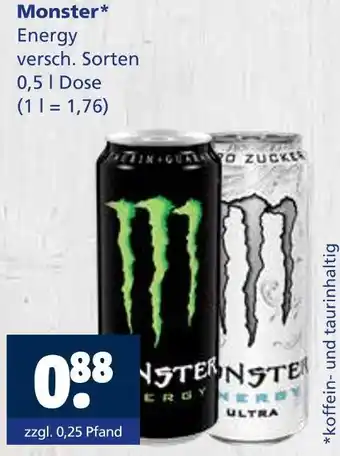 Getränkewelt Monster energy Angebot