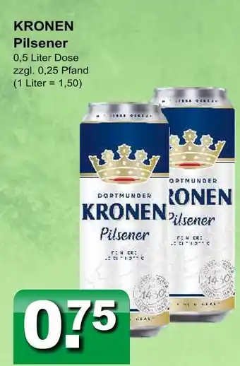 Getränkeparadies Gefromm Kronen pilsener Angebot