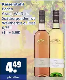 Getränkewelt Kaiserstuhl Angebot