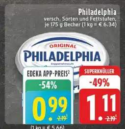 Edeka Philadelphia philadelphia Angebot