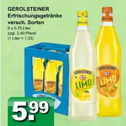 Getränkeparadies Gefromm Gerolsteiner erfrischungsgetränke Angebot