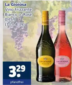 Getränkewelt La gioiosa vino frizzante bianco o. rosé Angebot