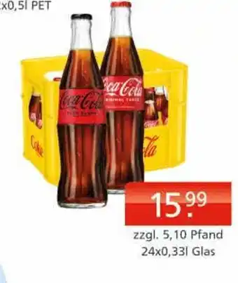 Getränkeparadies Gefromm Coca-cola original taste Angebot