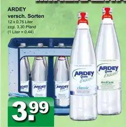 Getränkeparadies Gefromm Ardey mineralwasser Angebot