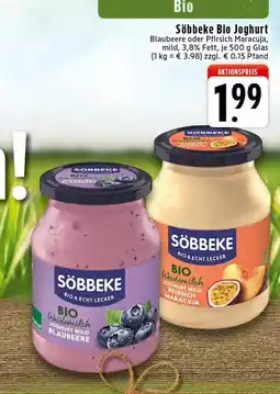 Edeka Söbbeke blaubeere oder pfirsich maracuja Angebot