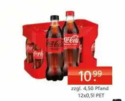 Getränkeparadies Gefromm Coca cola Angebot