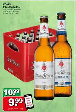 Getränkeparadies Gefromm König pils, alkoholfrei Angebot