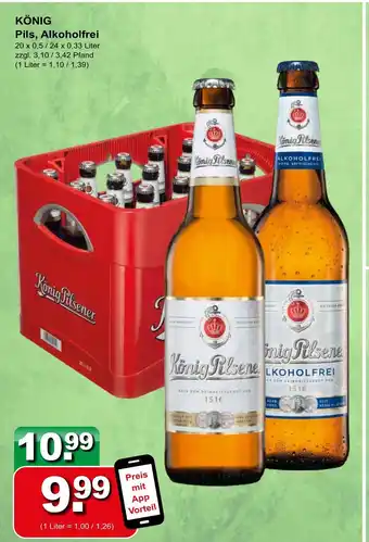 Getränkeparadies Gefromm König pils, alkoholfrei Angebot