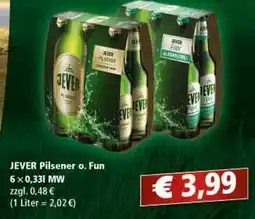 Getränkeparadies Gefromm Jever pilsener o. fun Angebot