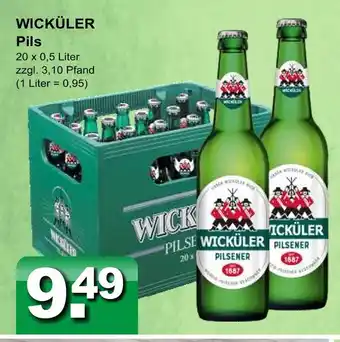 Getränkeparadies Gefromm Wicküler pils Angebot