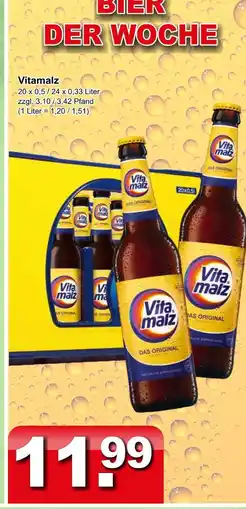 Getränkeparadies Gefromm Vitamalz das original Angebot