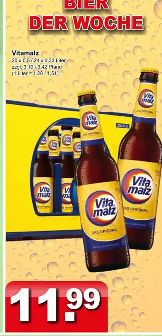 Getränkeparadies Gefromm Vitamalz das original Angebot