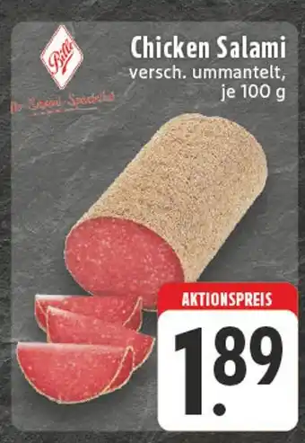 Edeka Billa chicken salami Angebot