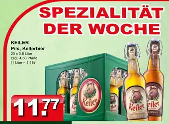 Getränkeparadies Gefromm Keiler pils, kellerbier Angebot