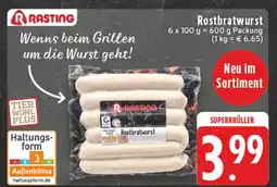 Edeka Rasting rostbratwurst Angebot