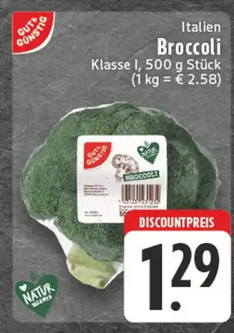 Edeka Gut&günstig broccoli Angebot