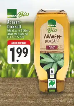 Edeka Edeka bio agaven-dicksaft Angebot