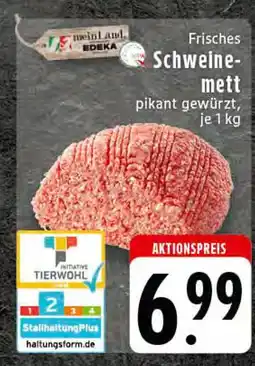 Edeka Meinland edeka frisches schweinemett Angebot