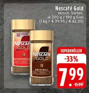 Edeka Nescafé gold Angebot