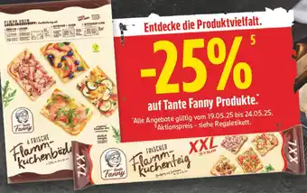 Edeka Tante fanny flammkuchenböden Angebot