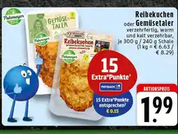 Edeka Pahmeyer reibekuchen oder gemüsetaler Angebot