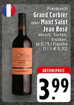 Edeka Grand corbier grand corbier oder mont saint jean rosé Angebot