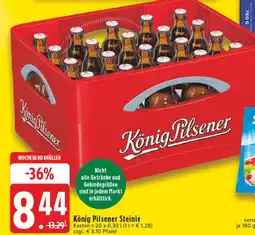 Edeka König pilsener könig pilsener steinie Angebot