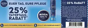 Edeka Nivea men 25% rabatt Angebot