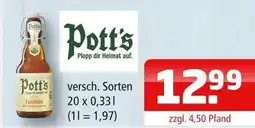 Getränke Oase Pott's landbier Angebot