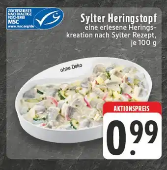 Edeka Msc sylter heringstopf Angebot
