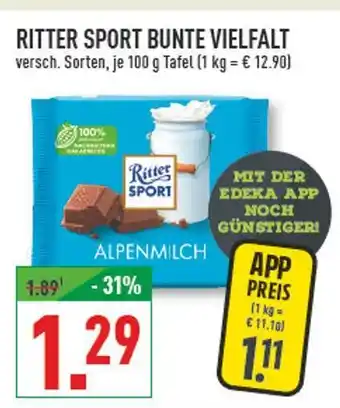 Marktkauf Ritter sport bunte vielfalt Angebot