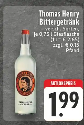 Edeka Thomas henry bittergetränk Angebot