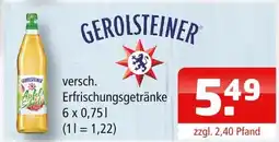 Getränke Oase Gerolsteiner versch. erfrischungsgetränke Angebot