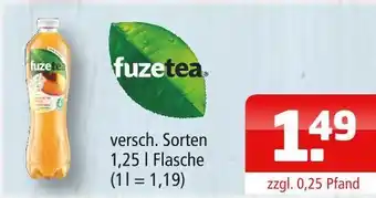 Getränke Oase Fuzetea Angebot