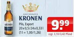 Getränke Oase Dortmunder kronen pils, export Angebot