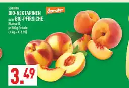 Marktkauf Demeter bio-nektarinen oder bio-pfirsiche Angebot