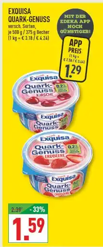 Marktkauf Exquisa quark-genuss Angebot