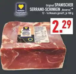 Marktkauf Edeka herzstück jamón serrano Angebot