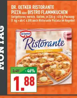 Marktkauf Dr. oetker ristorante pizza oder bistro flammkuchen Angebot
