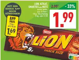 Marktkauf Nestlé lion, kitkat, smarties oder nuts Angebot