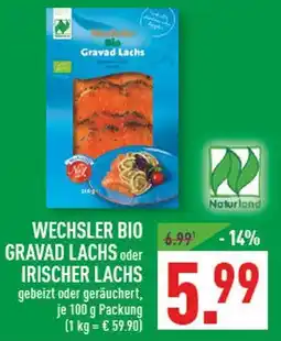 Marktkauf Wechsler bio gravad lachs oder irischer lachs Angebot