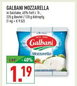 Marktkauf Galbani mozzarella Angebot