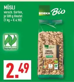 Marktkauf Edeka bio müsli Angebot