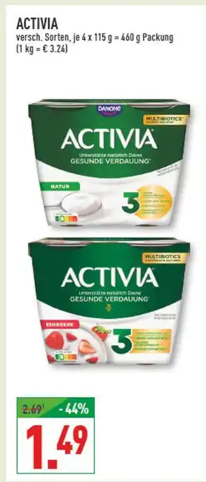 Marktkauf Activia natur oder erdbeere Angebot
