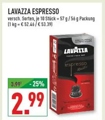 Marktkauf Lavazza espresso Angebot