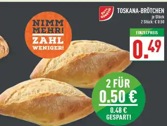 Marktkauf Gut & günstig toskana-brötchen Angebot