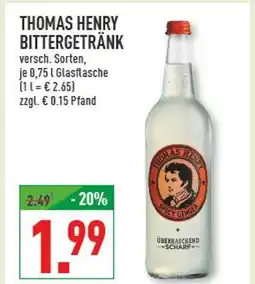Marktkauf Thomas henry bittergetränk Angebot