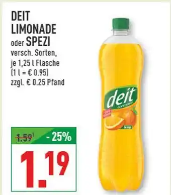 Marktkauf Deit limonade oder spezi Angebot
