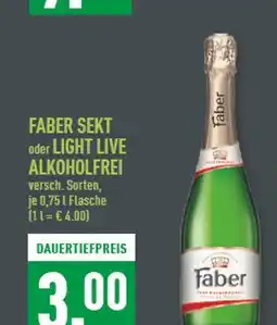 Marktkauf Faber faber sekt oder light live alkoholfrei Angebot