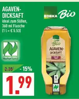 Marktkauf Edeka agaven-dicksaft Angebot